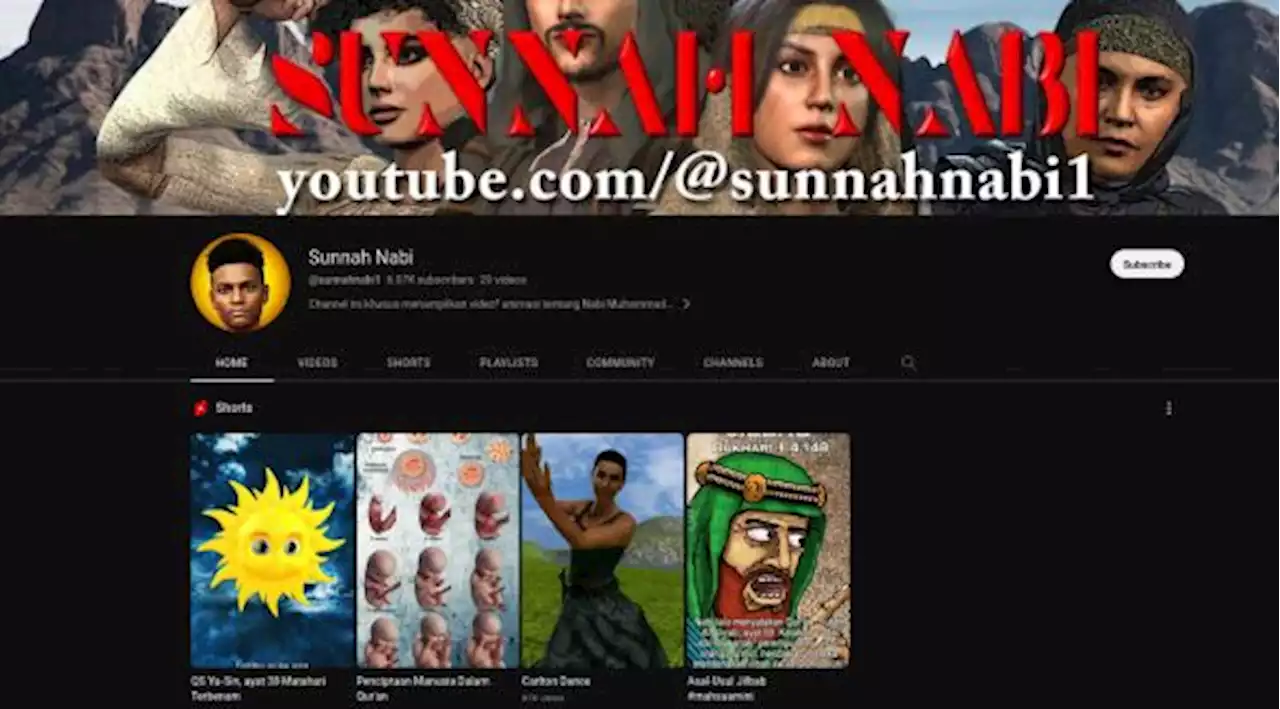 Polri Usut Akun YouTube Sunnahnabi yang Diduga Hina Nabi Muhammad