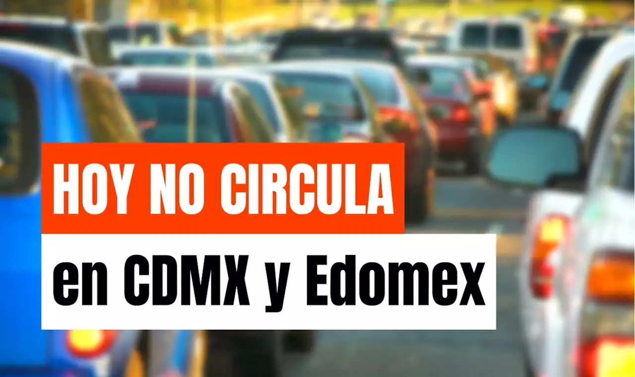 Hoy No Circula: qué carros descansan HOY 19 de agosto 2023