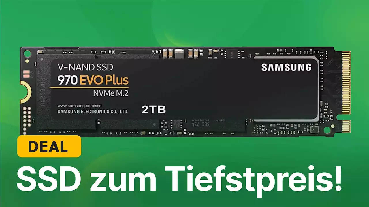 Samsung-SSD mit 2TB jetzt günstiger als am Prime Day im Angebot!