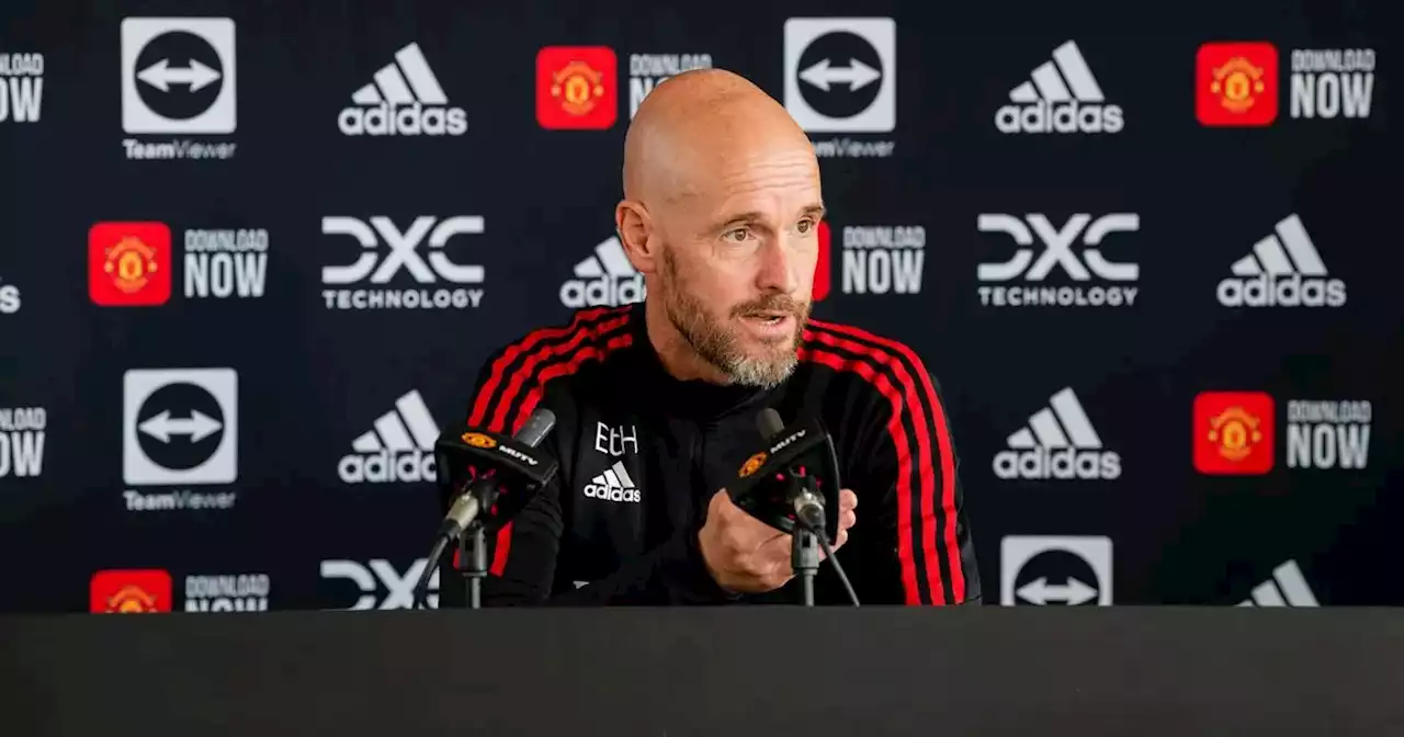 Erik ten Hag press conference LIVE Man United updates