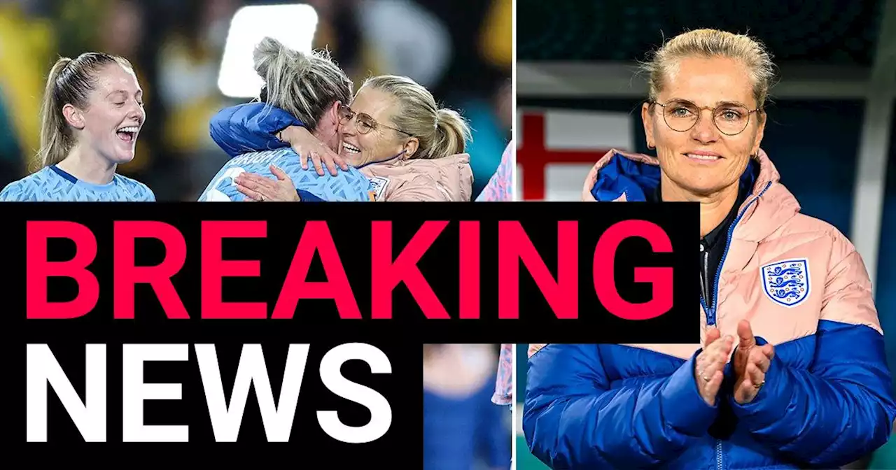 Sarina Wiegman speaks out on her future ahead of World Cup final