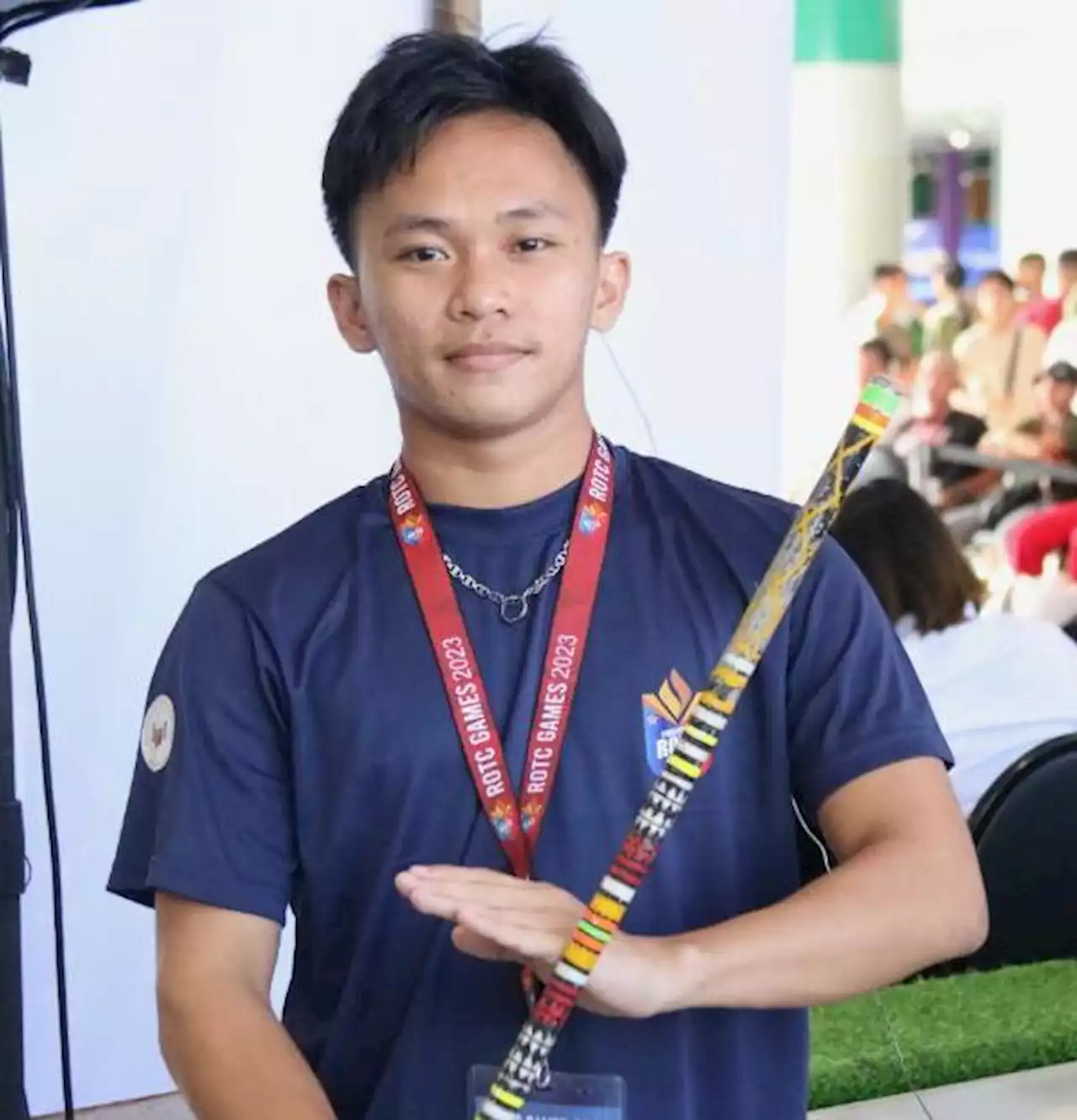 Western Visayas State University’s Balajadia stars in arnis