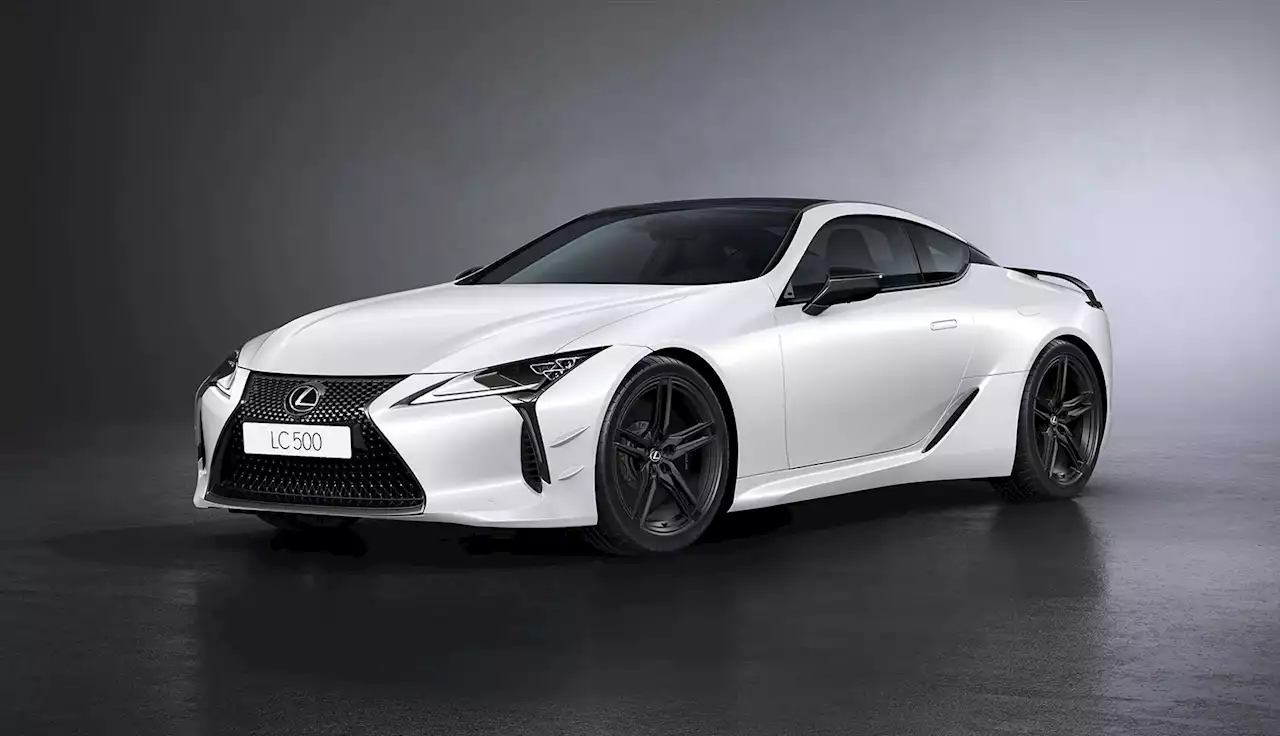 2024 Lexus LC Inspiration Series goes for white on blue theme