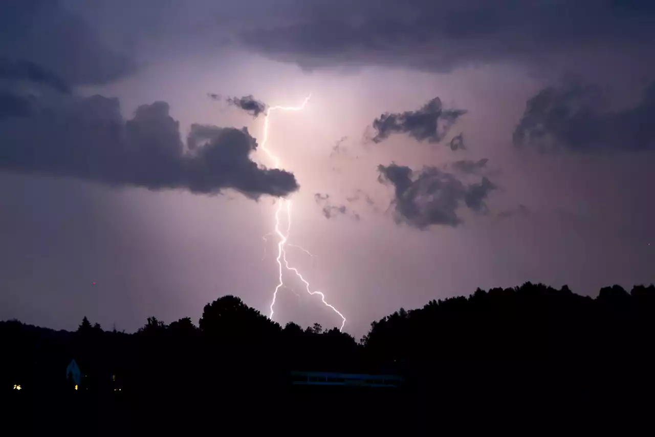 Gewitter behindert Bahnverkehr in Süddeutschland