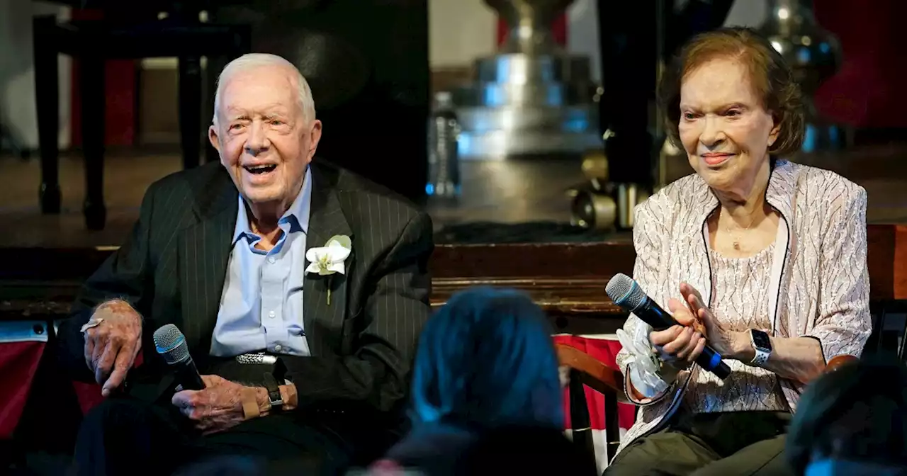 Rosalynn Carter marks 96th birthday at home with the former president, butterflies and ice cream