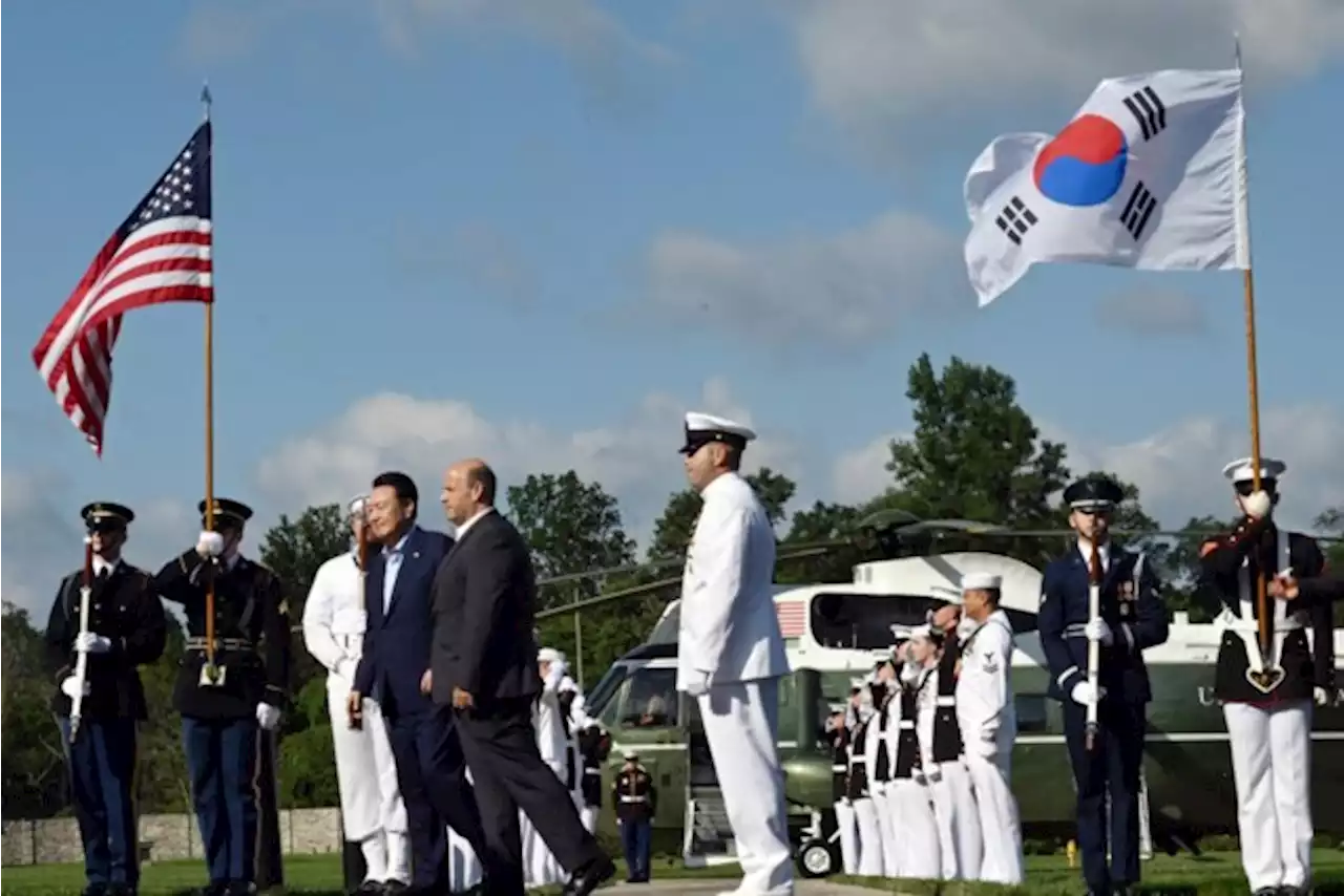 VS, Japan en Zuid-Korea gaan hun militaire samenwerking versterken