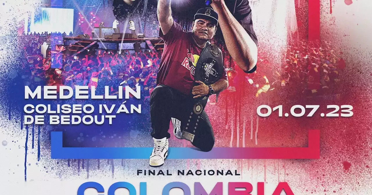 Final Nacional Batalla Red Bull Colombia en Medellín aquí todos los