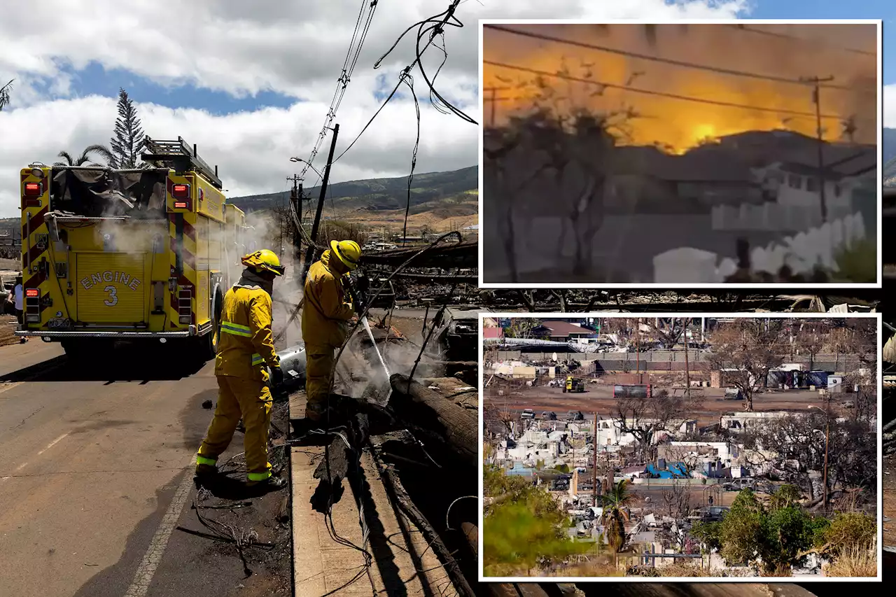 Maui locals accuse fire crews of allowing fire to restart: ‘They could’ve saved everybody else’