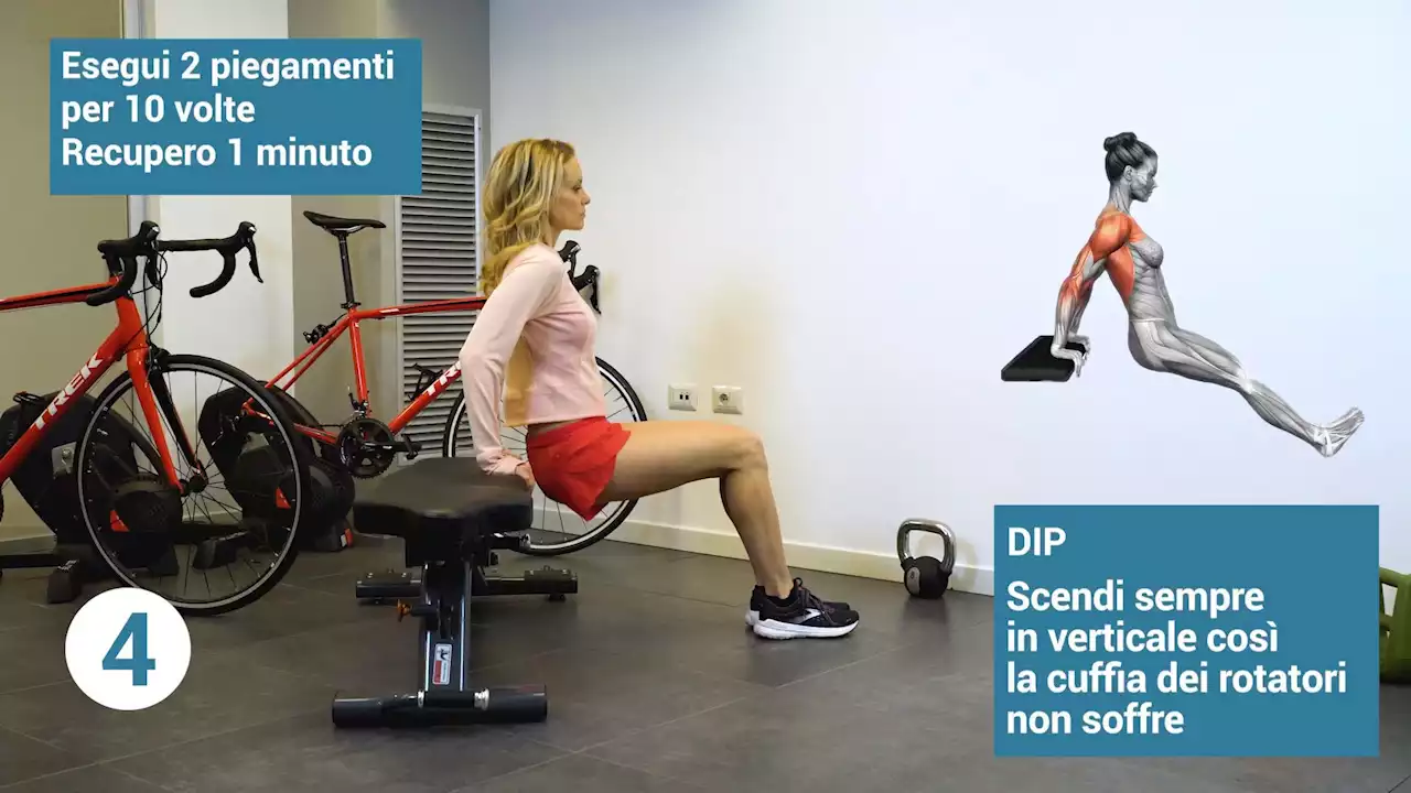 Essential Fitness: allenamenti 1° settimana, 5° mese