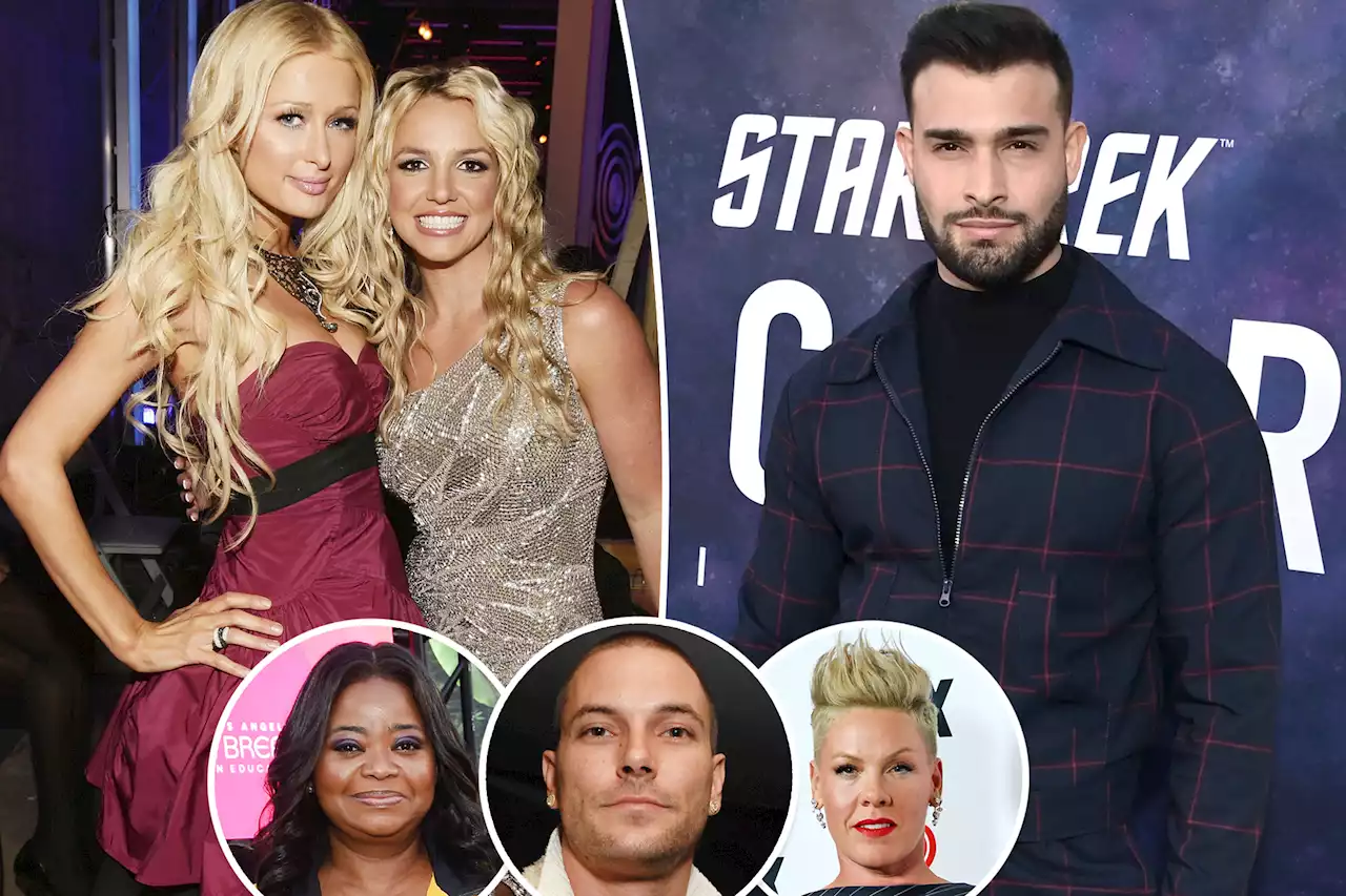 Paris Hilton, Pink and more stars show support for Britney Spears amid Sam Asghari divorce