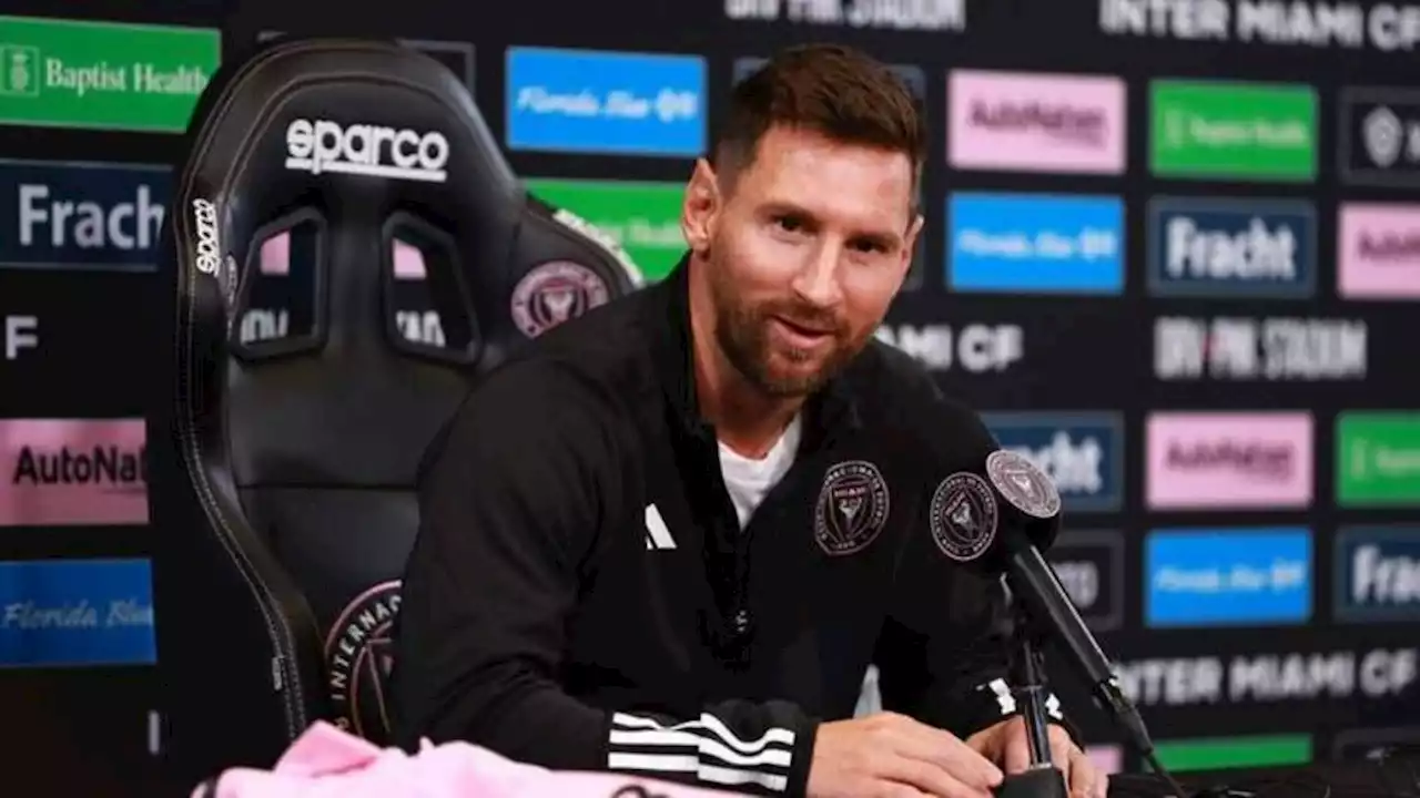 Lionel Messi: 'Vine a seguir disfrutando del fútbol y estoy feliz con mi vida en Miami' | Jugará la final de la Leagues Cup con Inter Miami vs Nashville