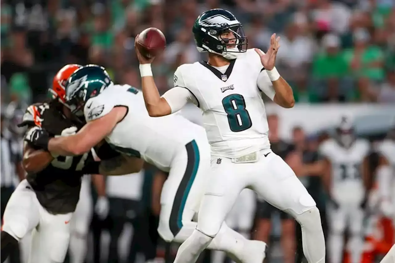 Marcus Mariota struggles, Eagles suffer several injuries in 18-18 tie with the Browns