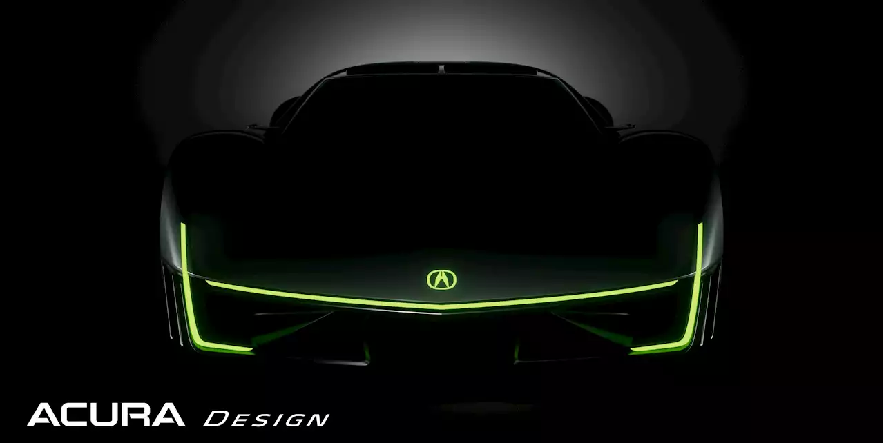 Acura’s Electric Vision Design Study Sure Looks Like a New NSX