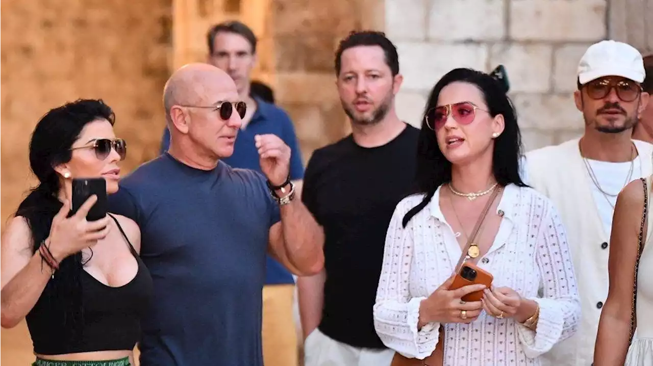 Jeff Bezos urlaubt mit Katy Perry und Orlando Bloom in Kroatien