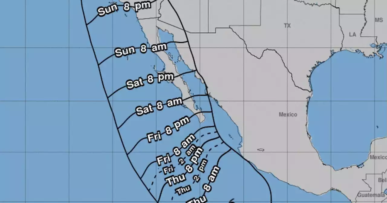 Hilary turns into a hurricane, gaining great power as it continues tracking toward Southern California