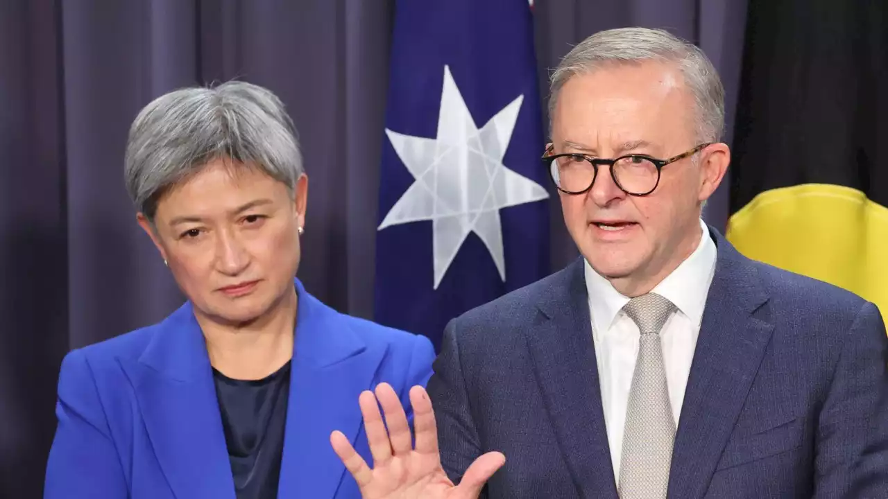 Albanese, Wong using Israel to win favour with party's anti-AUKUS left