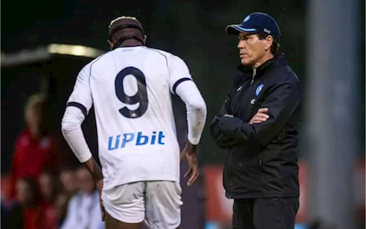 Rudi Garcia applaude Osimhen