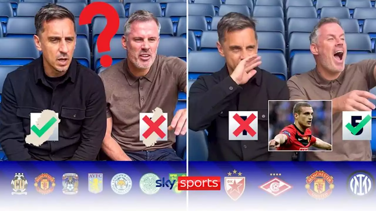 | Gary Neville and Jamie Carragher play guess the career path!