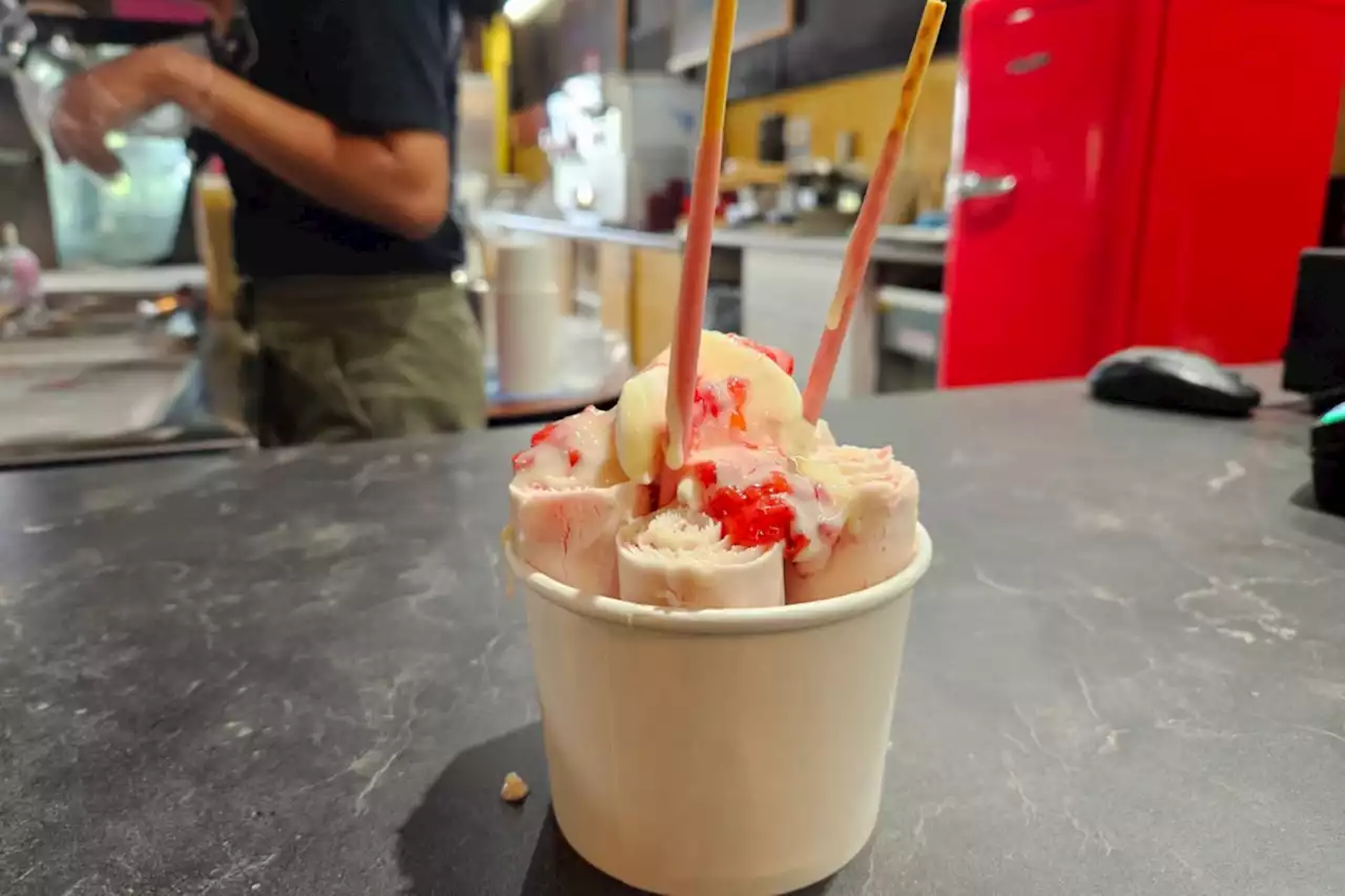 Would you like to try Thai ice cream? It's now available in the Sault