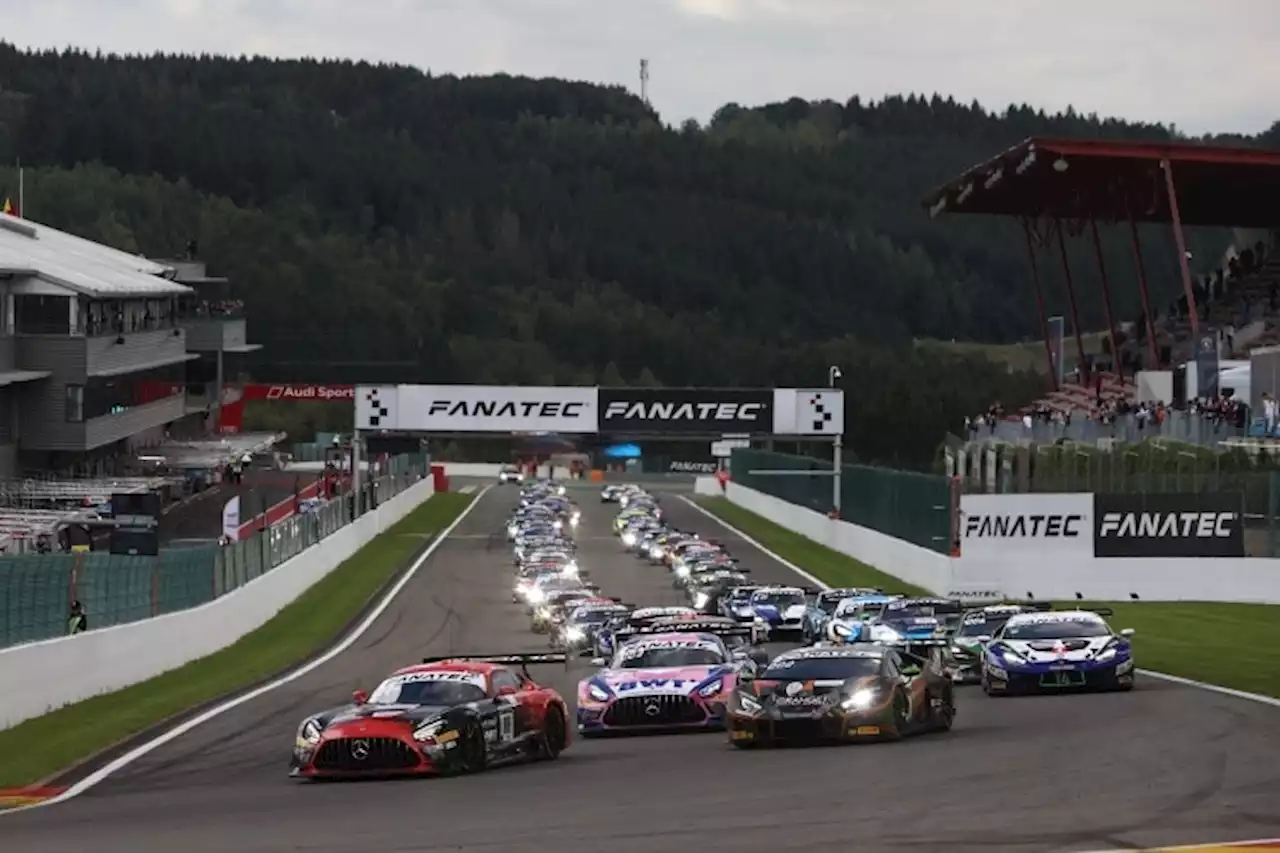 24h Spa: Die Startphase beim großen GT3-Klassiker