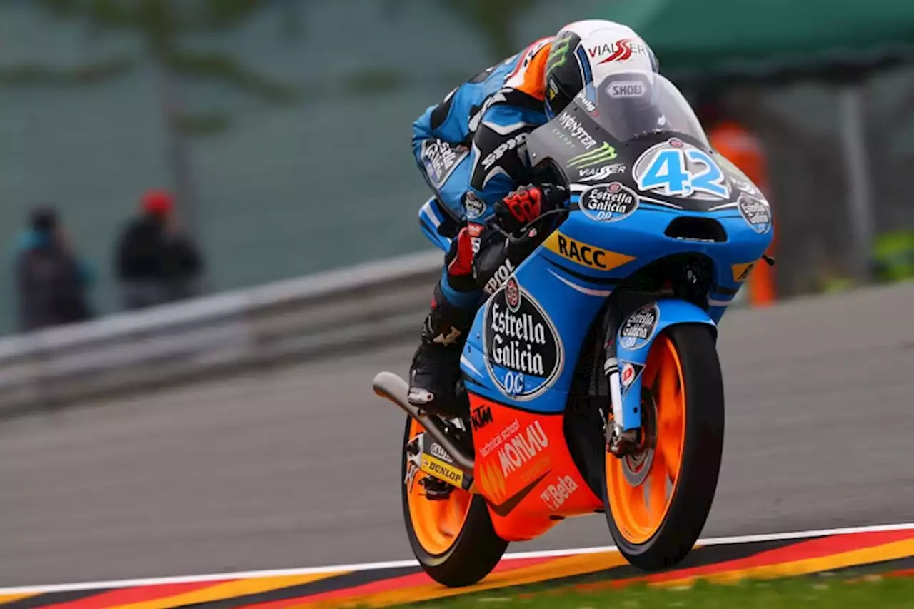 Moto3-Quali Sachsenring: Rins auf Pole, Folger 4.