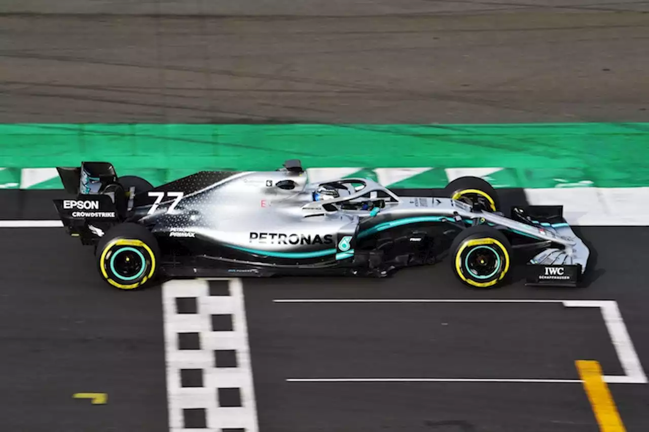 Neuer Mercedes: Valtteri Bottas bereits am Fahren