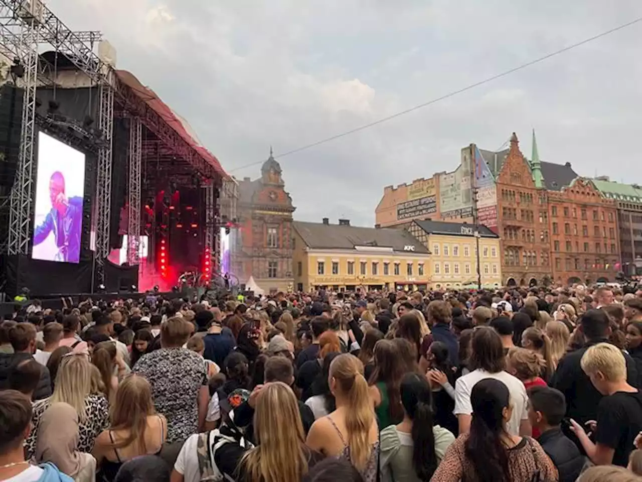 Dans och motorsåg på Malmöfestivalen 2023