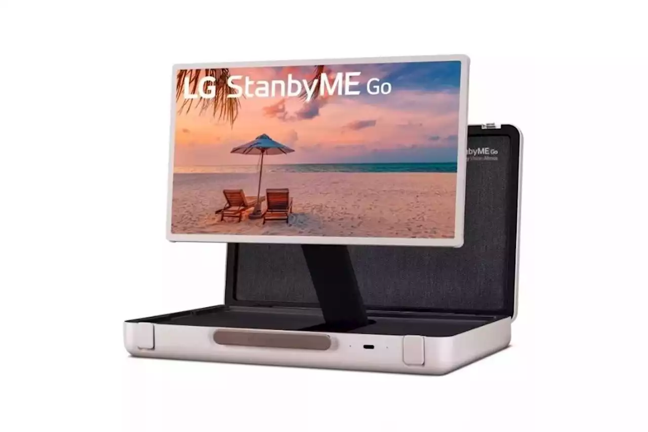 LG StandbyME Go: veja detalhes da TV portátil que se 'esconde' em uma maleta