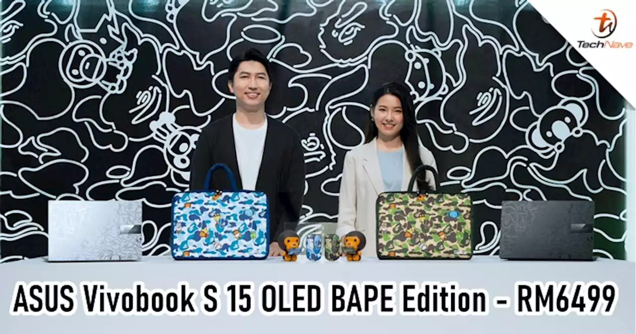 ASUS Vivobook S 15 OLED BAPE Edition Malaysia released