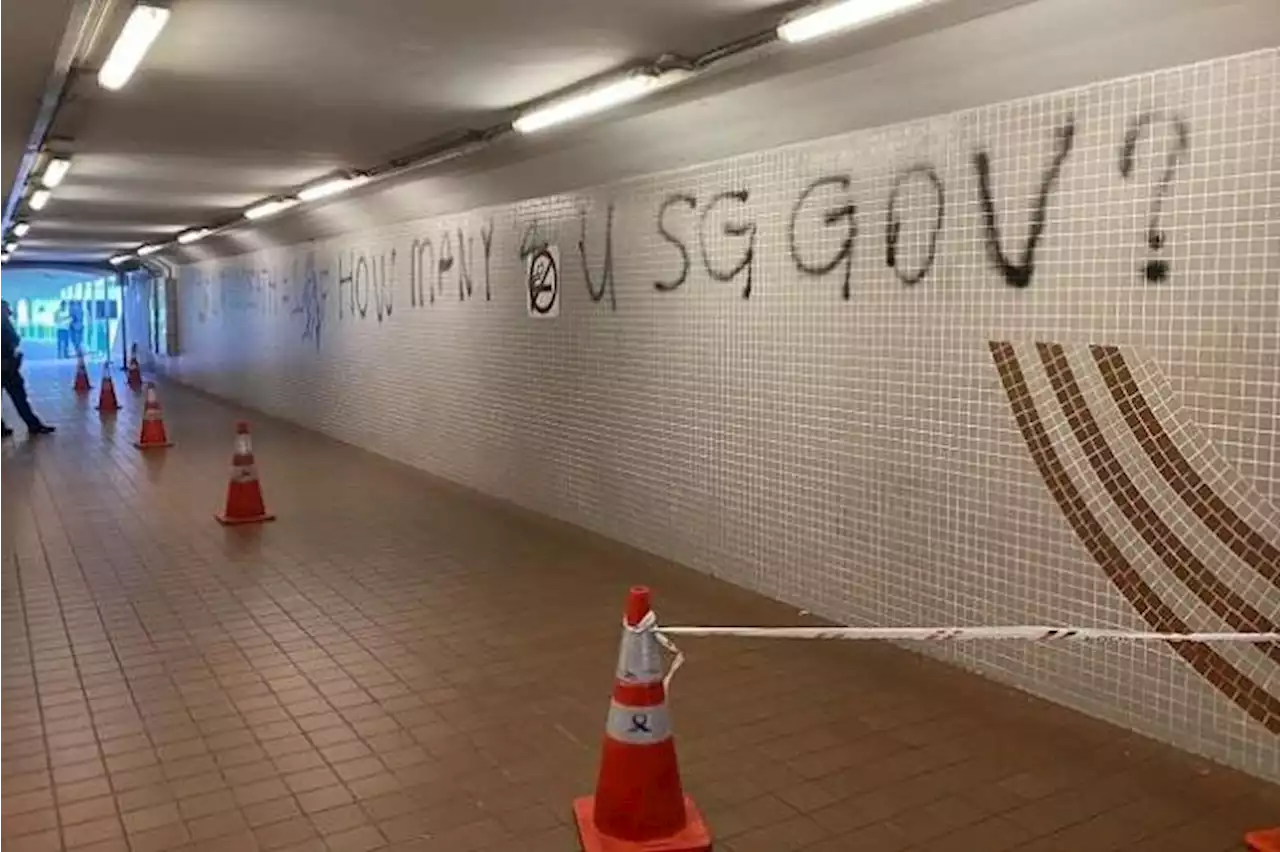 Man arrested over underpass, building graffiti, likely linked to April vandalism case