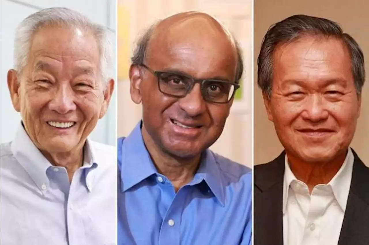 Presidential hopefuls Ng Kok Song, Tharman Shanmugaratnam and Tan Kin Lian have received certificates of eligibility