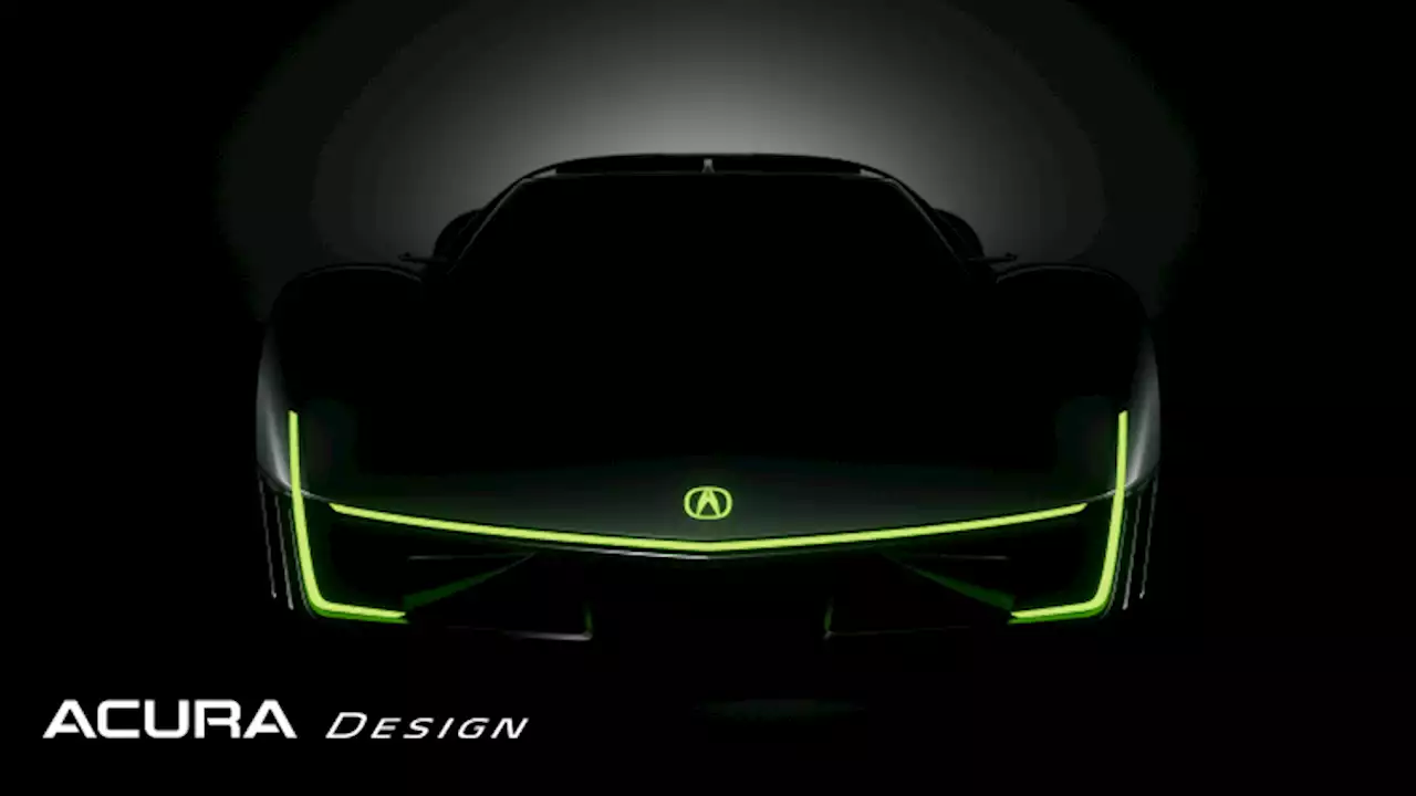 Acura Performance Electric Vision Design Study Photo Gallery