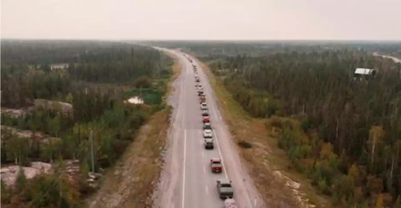 Thousands flee wildfires in Canada’s far north