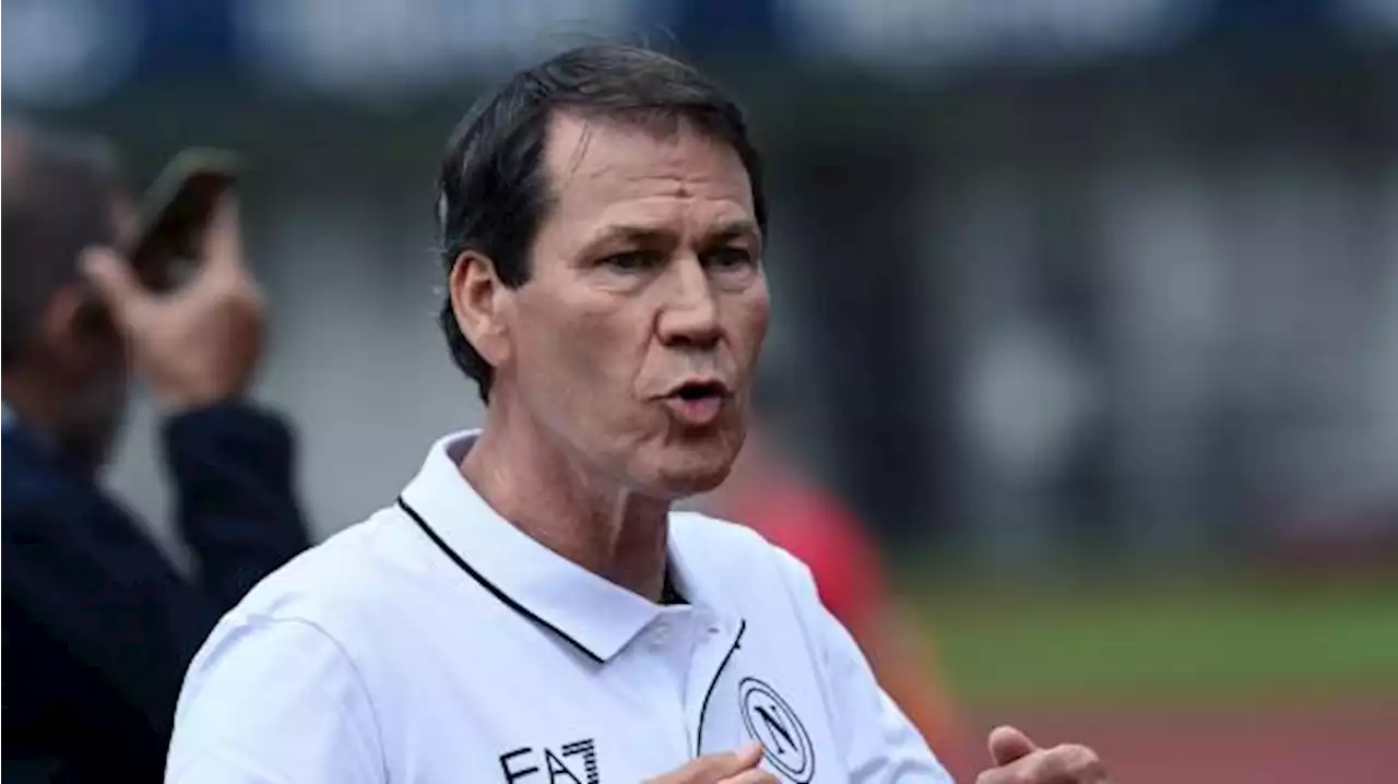 Rudi Garcia: 'Vicende di mercato ci hanno impedito di lavorare col Napoli che avevo in testa'