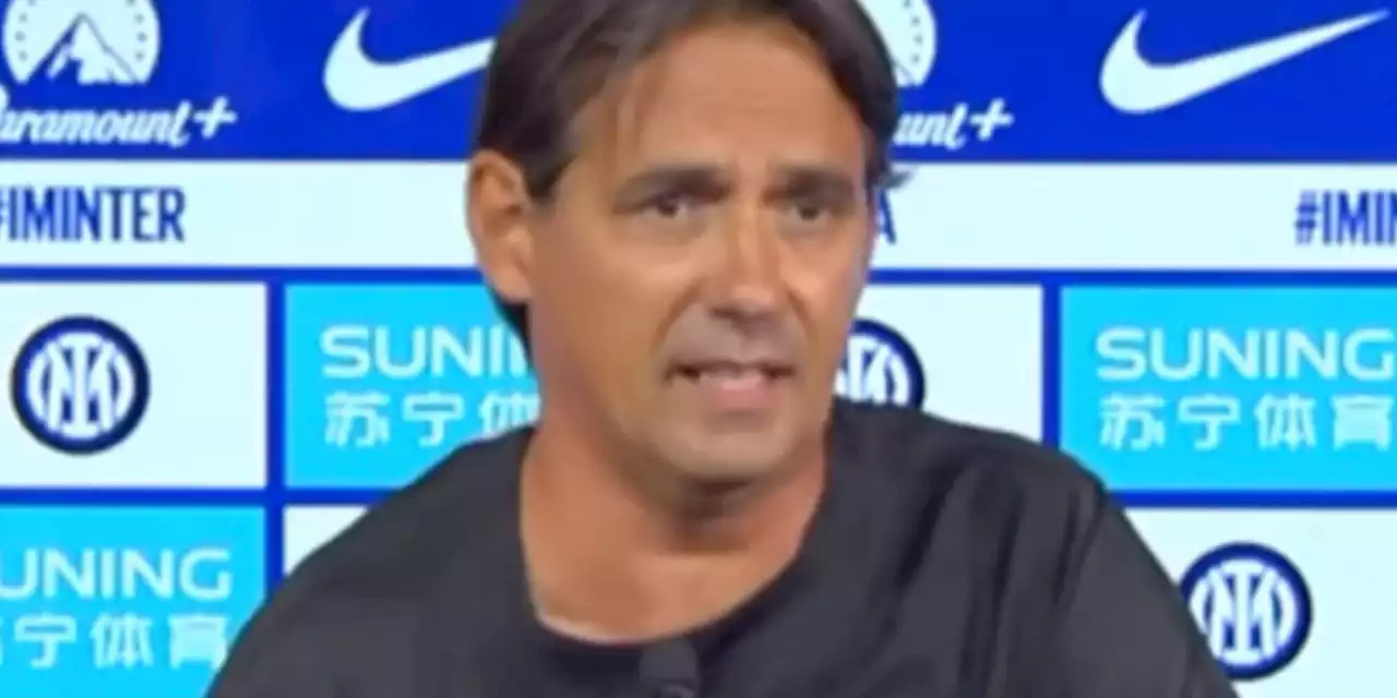 Inzaghi, conferenza Inter-Monza: 'Lukaku, spiace per come è finita'