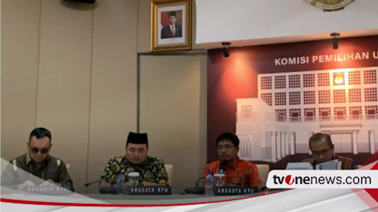 KPU Umumkan Daftar Calon Sementara Legislatif Sebanyak 9.925 Orang