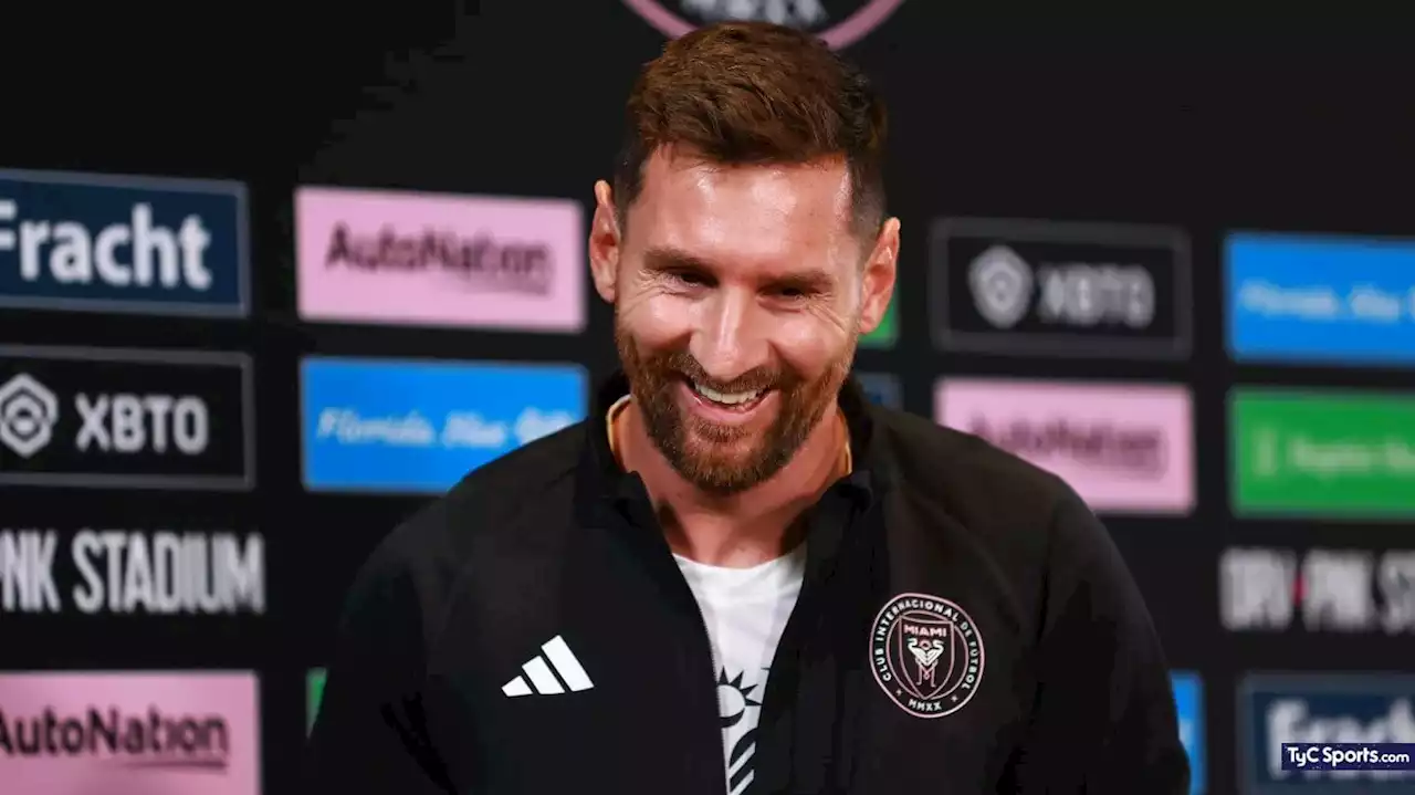 Messi contó cómo se siente en Inter Miami y lo comparó con su llegada a París