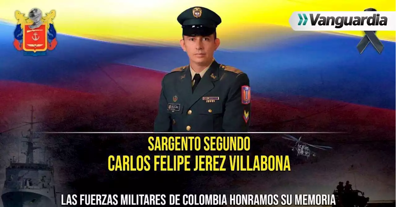 Este viernes y sábado se adelantarán las honras fúnebres del militar santandereano asesinado en Chocó