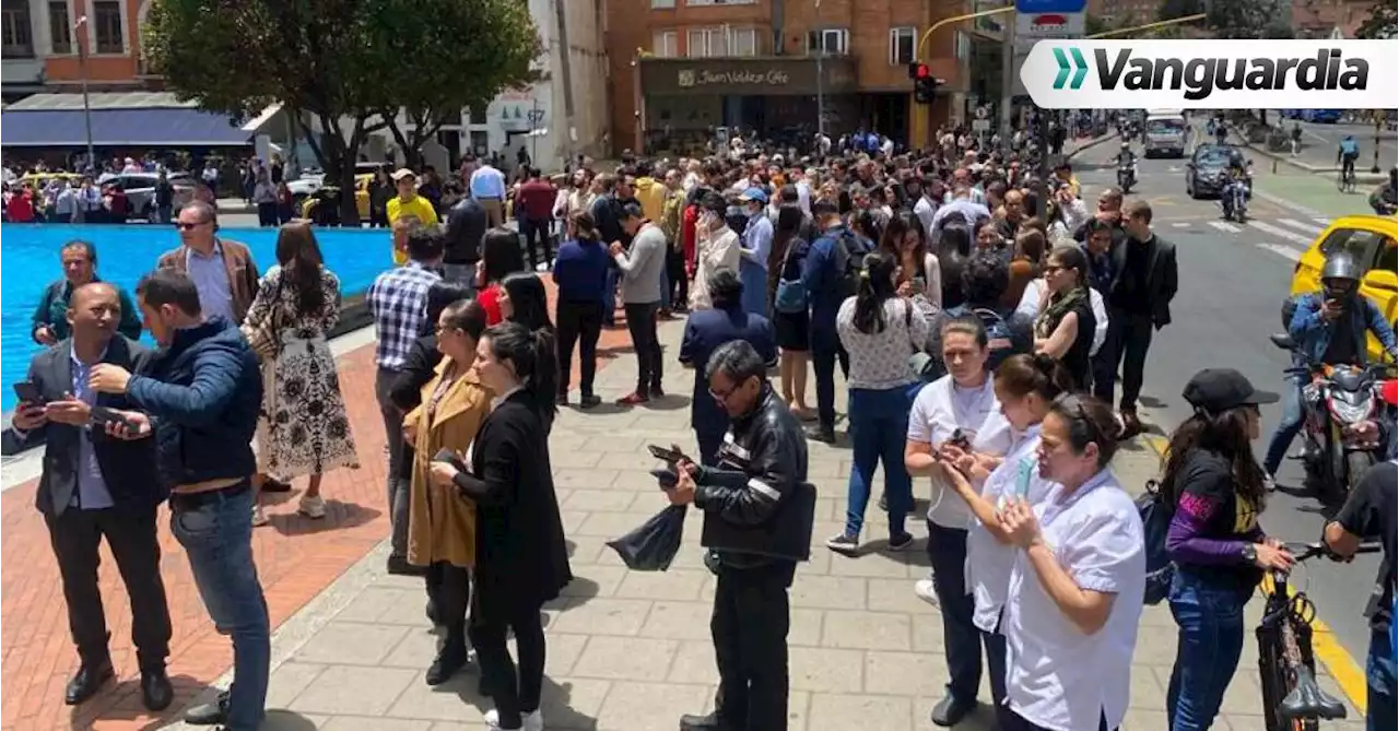 Imágenes de pánico tras los fuertes sismos que se registraron este jueves en Colombia