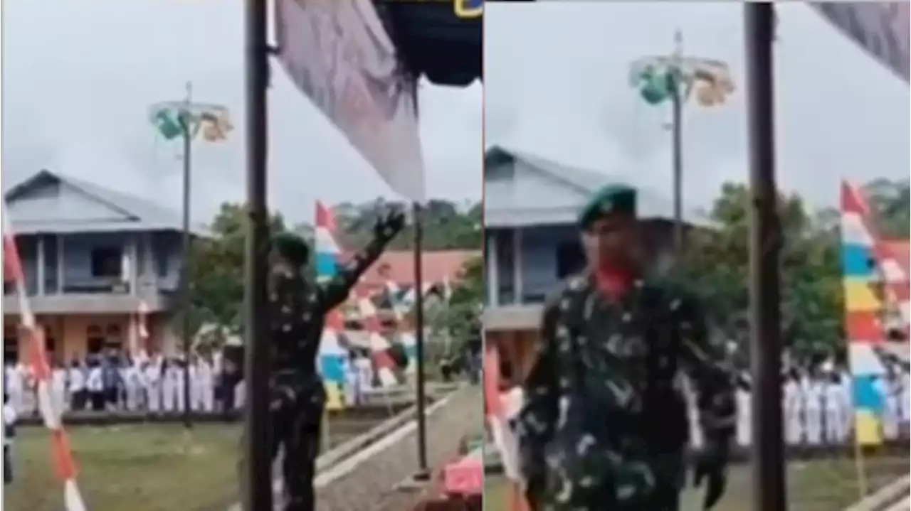 Viral TNI Usir ASN Dinkes Gegara Takut Kotor saat Upacara 17-an