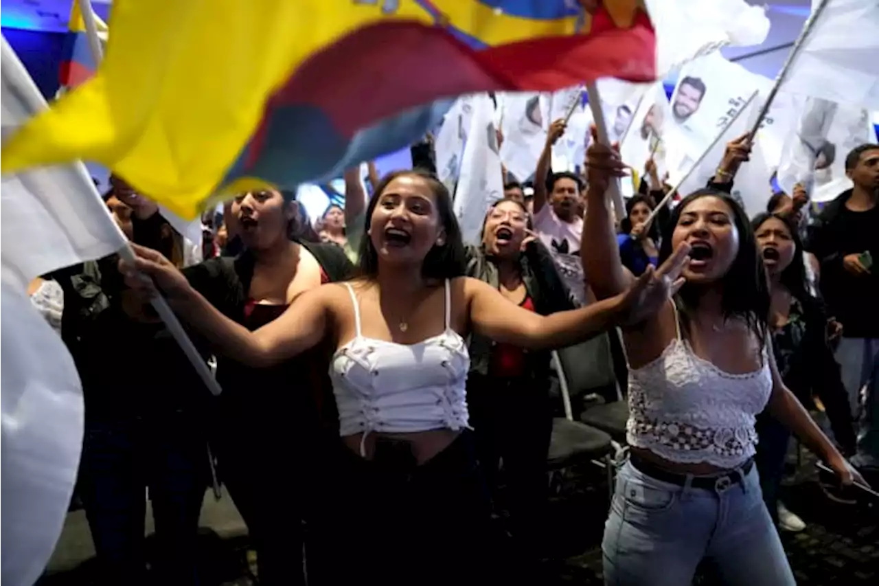 Ecuadorians vote Sunday for president after a campaign dominated by demands for safety