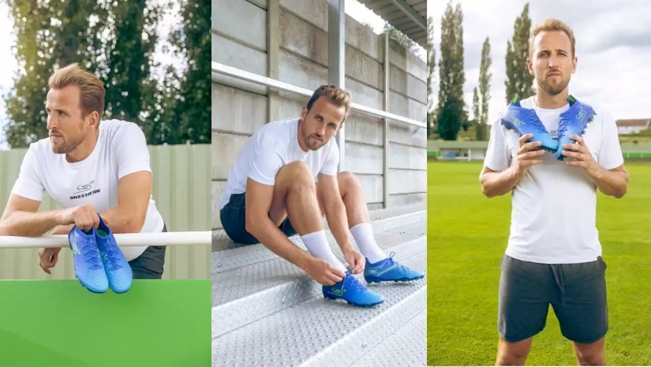 In diesen Schuhen läuft Harry Kane heute für Bayern aufs Feld