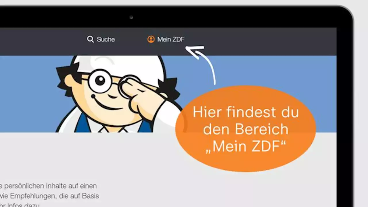 ZDF-Konto erstellen