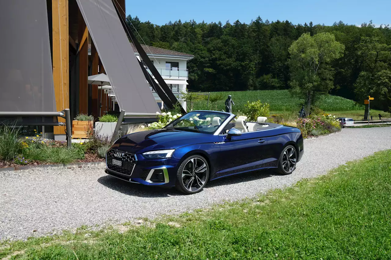 Audi S5 Cabrio: Mit einem der letzten Cabrio-Modelle ins erste Cabrio-Restaurant der Schweiz