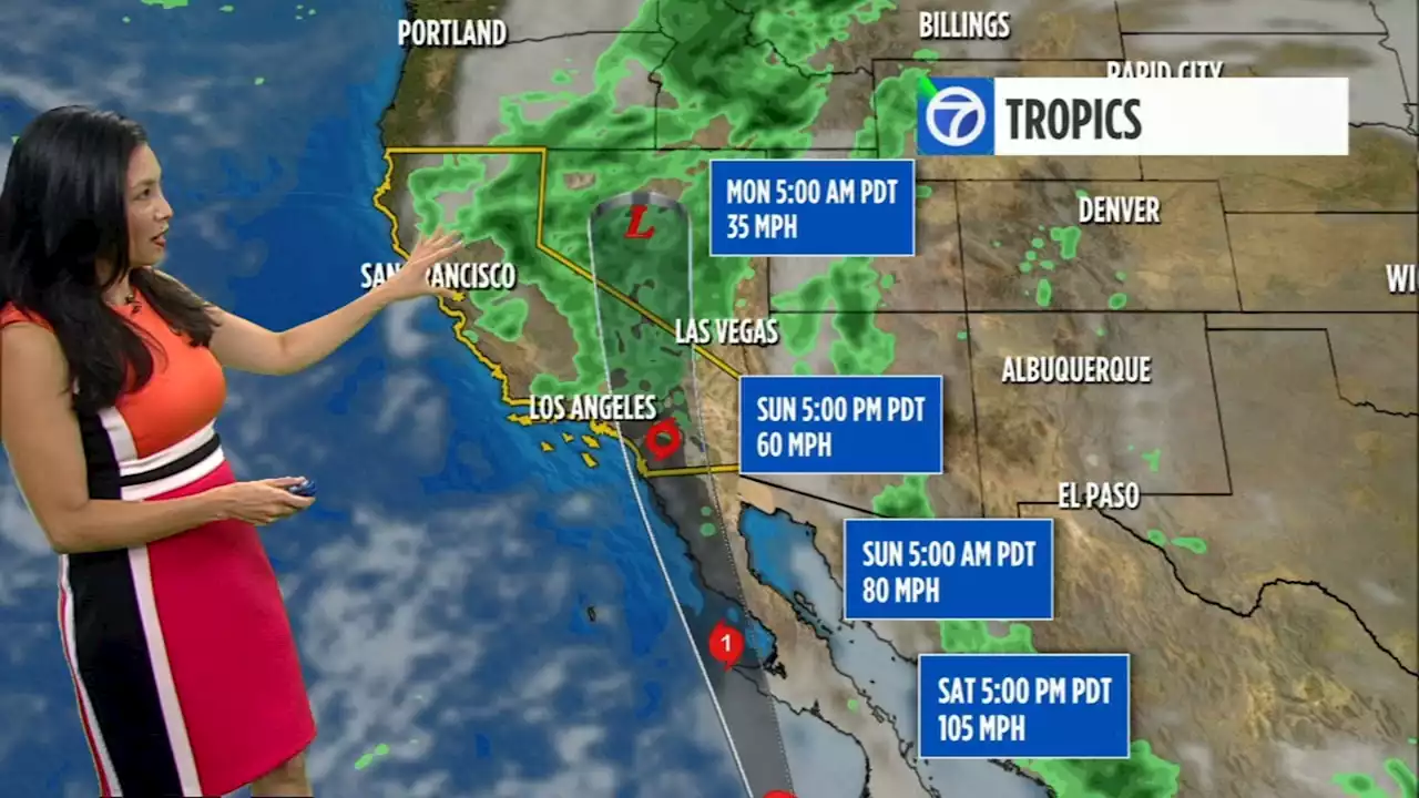 Hurricane Hilary downgraded to still-powerful category 3, gains speed towards Baja California