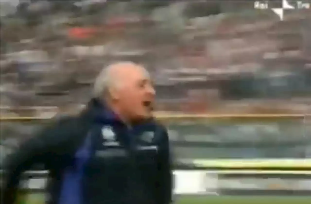 Carlo Mazzone, Brescia-Atalanta e la corsa sotto la curva