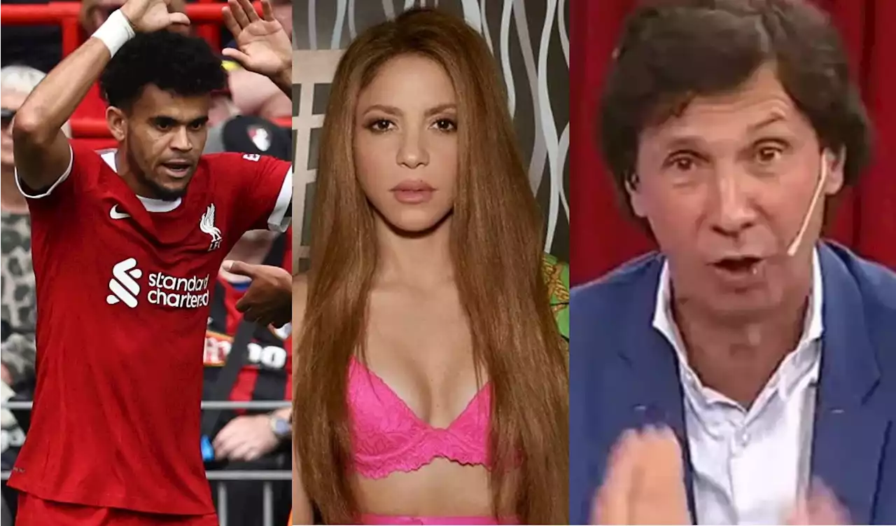 [Video] El ‘Bambino’ Pons cambió repertorio: Shakira entró en escena para celebrar gol de Luis Díaz