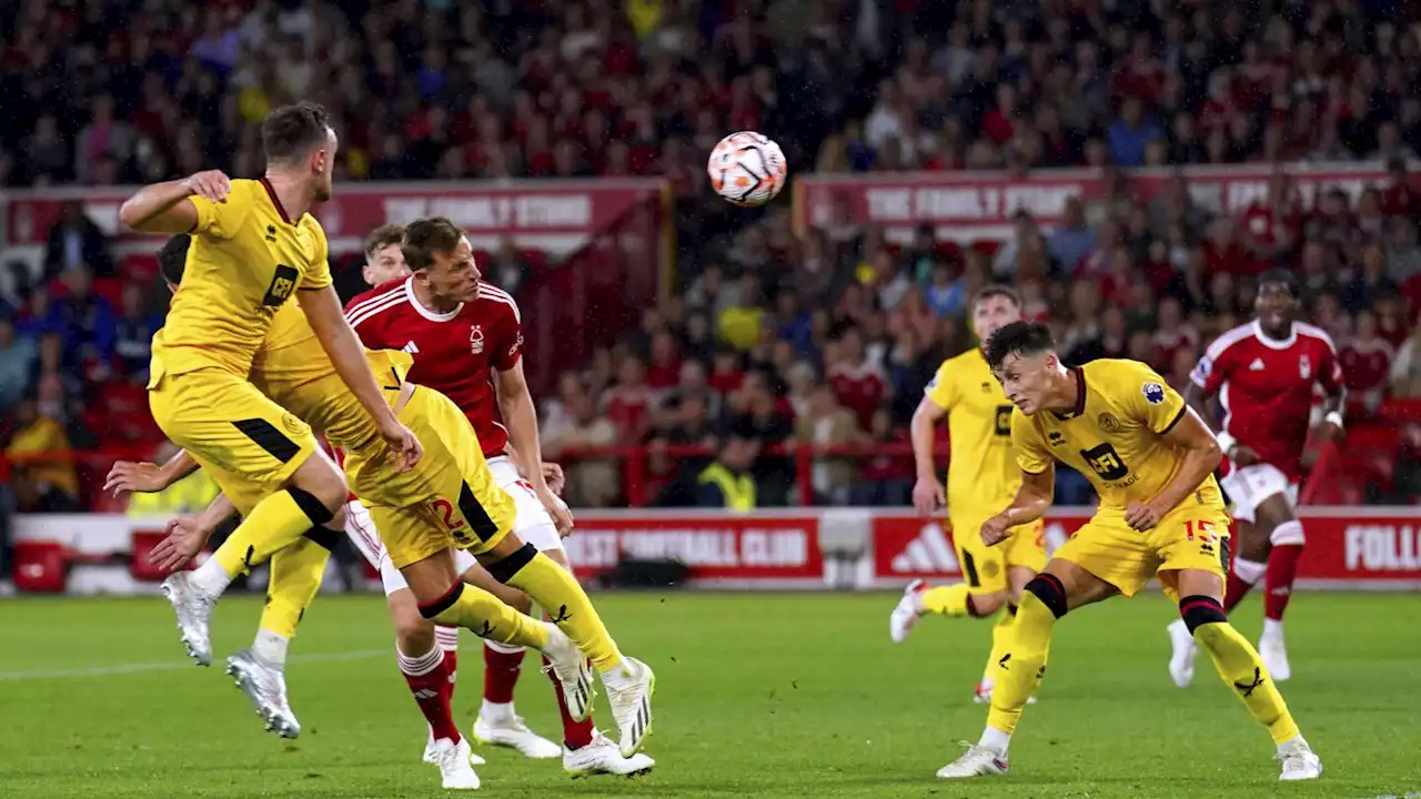 Wood headers home late winner for Nottingham Forest against Sheffield United