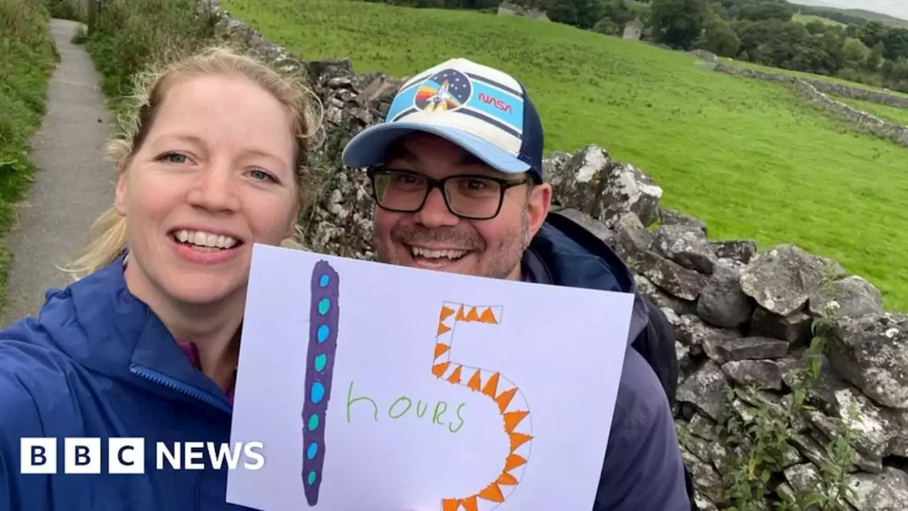 Ilkley couple sacrifice sleep for Dales Way charity walk