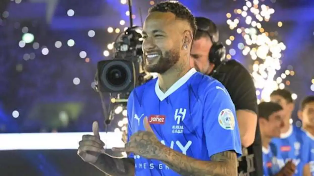 'Neymar is blue' - Al-Hilal fans greet new signing